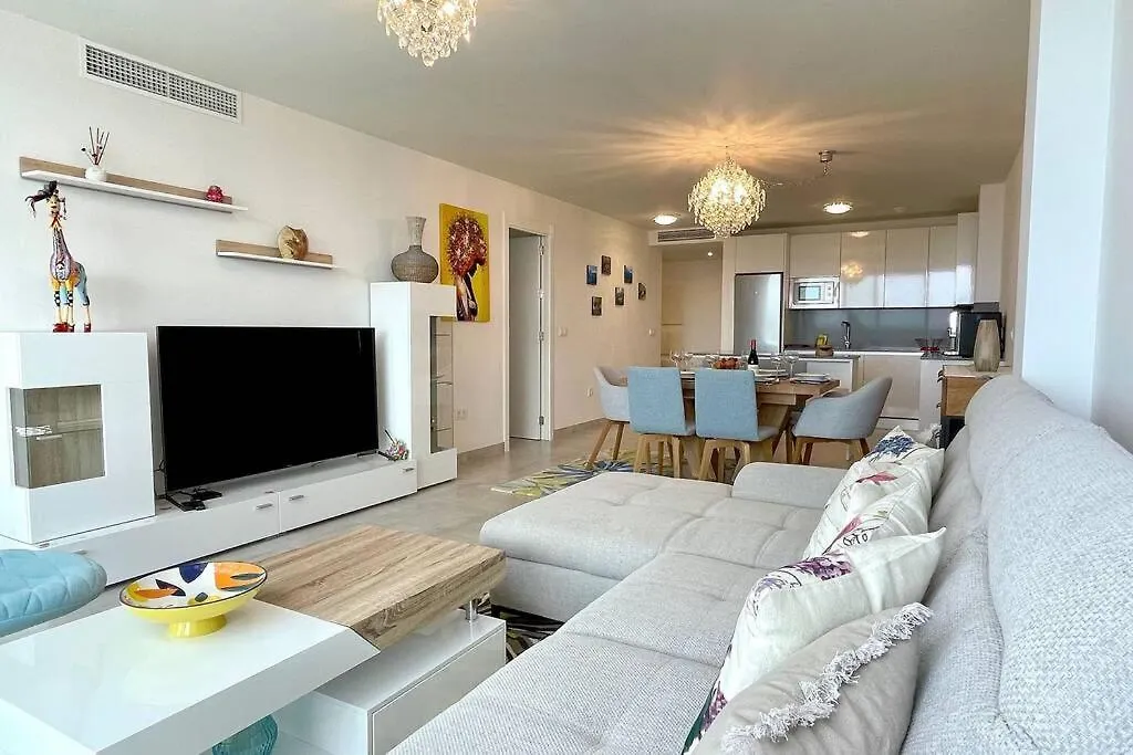 Apartment Sea View At Casa Banderas La Cala 3 Bed Luxurious Holiday Home Padel & Gym La Cala De Mijas