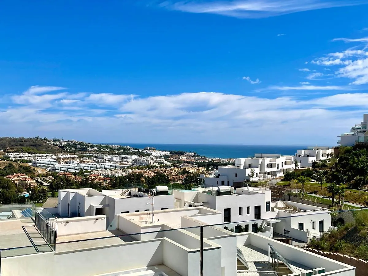 Apartment Sea View At Casa Banderas La Cala 3 Bed Luxurious Holiday Home Padel & Gym La Cala De Mijas